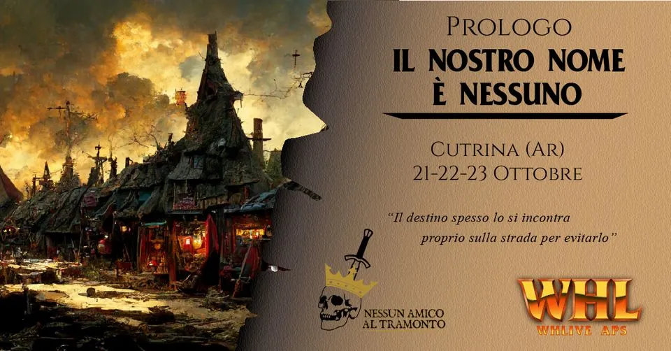 Prologo: Il nostro nome è nessuno