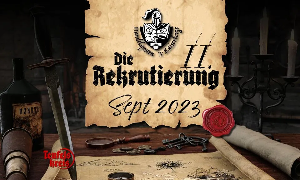 LARP-Con H3K Die Rekrutierung II. Sept- 2023